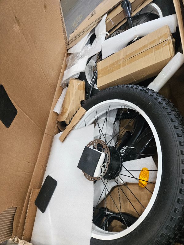 Photo 1 of PHILODO Electric Bike for Adults, 48V 26Ah Fat Tire Ebike Dual Motor AWD 3000W Peak 35MPH Electric Bicycles 21-Speed with Ignition Lock Hydraulic Disc Brakes