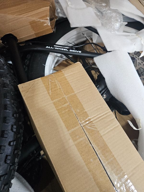 Photo 1 of PHILODO Electric Bike for Adults, 48V 26Ah Fat Tire Ebike Dual Motor AWD 3000W Peak 35MPH Electric Bicycles 21-Speed with Ignition Lock Hydraulic Disc Brakes