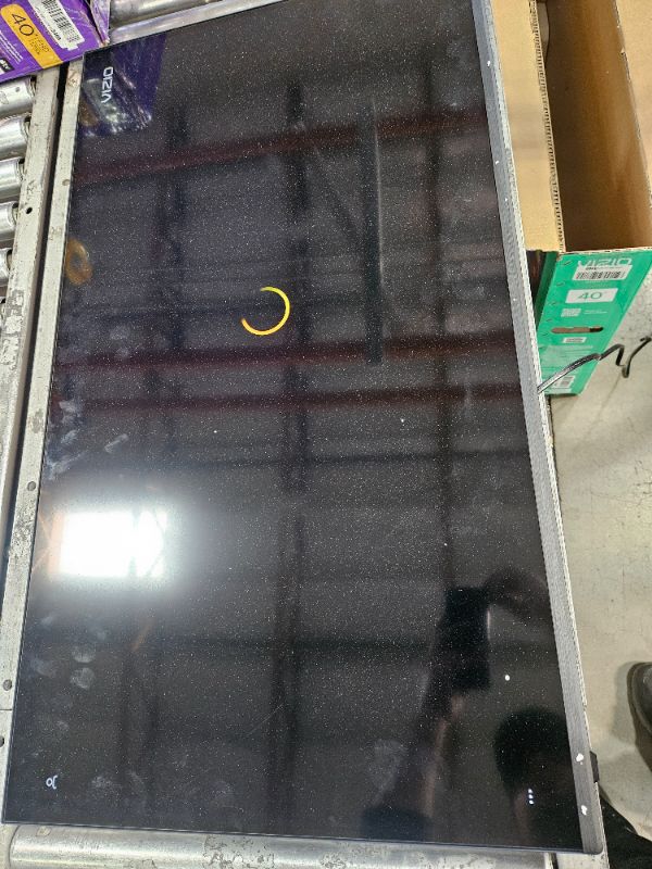 Photo 1 of ***USED - MISSING LEGS - SCRATCHED - POWERS ON - UNABLE TO TEST FURTHER - SEE PICTURES***
VIZIO 40-inch Full HD 1080p Smart TV with DTS Virtual: X, Alexa Compatibility, Google Cast Built-in, Bluetooth Headphone Capable, (VFD40M-08 New)