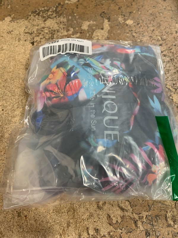 Photo 1 of Yonique Two Piece Tankini Swimsuits for Women with Shorts Tummy Control Bathing Suits Athletic Swimwear Colorful Floral M
