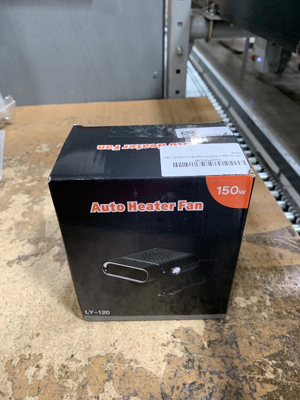 Photo 1 of 12V 150W Car Heater for Vehicle,2024 Faster Heating&Purifying 2 in1 Car Heater that Plugs into Cigarette Lighter,360° Rotary Base,Portable Windshield Defogger and Defroster