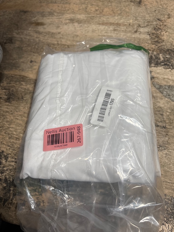Photo 1 of Aimosen 10x10 FT White Backdrop Background for Photography, Large Pure Photo Backdrop Curtain Drapes, High Density Screen Backdrops for Party Portrait Photoshoots Booth Video Studio