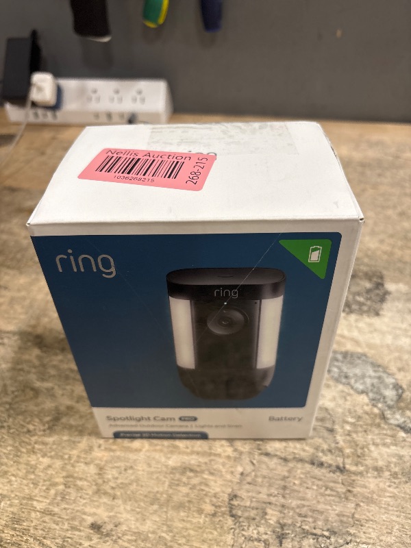 Photo 1 of 1 Pack Adjustable Wall Mount for Ring Spotlight Cam Battery/Cam Plus/Pro (Battery), Indoor/Outdoor Mounting Bracket