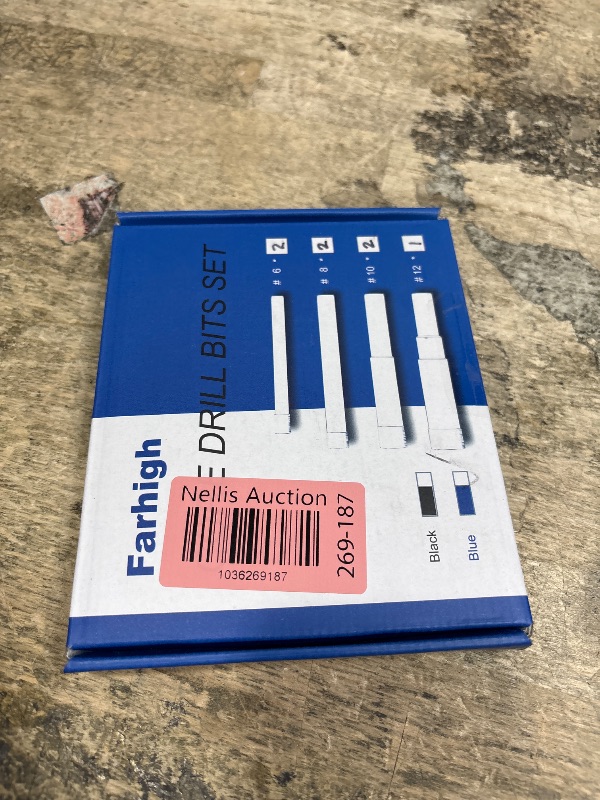 Photo 1 of 9 PCs Diamond Drill Bit Set for Porcelain, Ceramic, Glass & More - Versatile Tile Drill Bits for Efficient, Precise Drilling