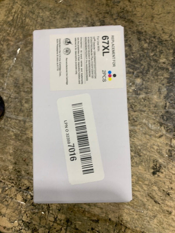 Photo 1 of 67XL Ink Cartridges Black Color Combo Pack Replacement for HP Ink 67 HP67XL 67 XL Compatible with DeskJet 2755e 2700 2700e 4155e 4100 Envy 6000 6055e 6455e Printer