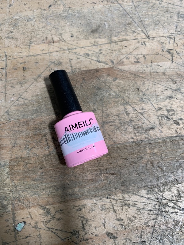 Photo 1 of AIMEILI Gel Nail Polish No Wipe Top and Base Coat Set Shine Finish Long Lasting Soak Off Gel Nail Lacquer -