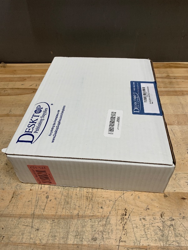 Photo 1 of 65lb Bright White Tri-fold Brochure Paper - 3 Panel Brochures for Inkjet/Laser Printers - 250 Brochures