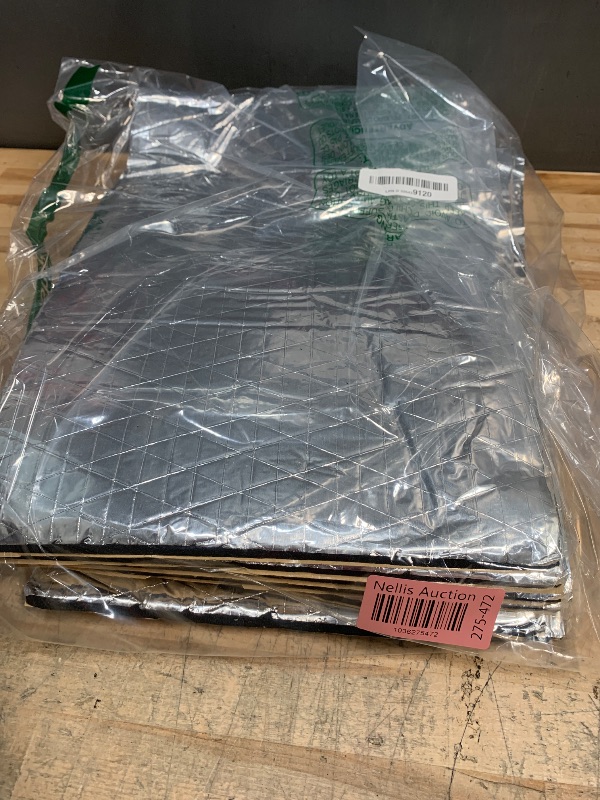 Photo 1 of GOSCHE 394 mil 16 sqft Sound Deadener for Car, 10mm Thick Sound Deadening Mat Materials Can be Better with Audio Noise Insulation and Vibration Dampening 9.8?x 15.7?(15-Piece)