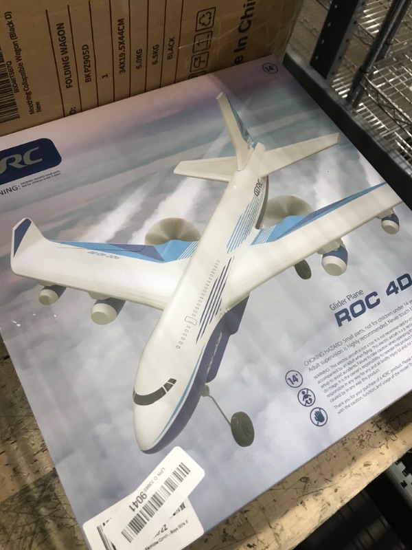 Photo 1 of 4DRC Remote Control Airplane for Kids Boys Adults, G2 Remote Control Plane Jet for Beginners Adult, Ready to Fly Airplane with One Key Aerobatic LED Light, RC Plane for Kids, 2 Battery