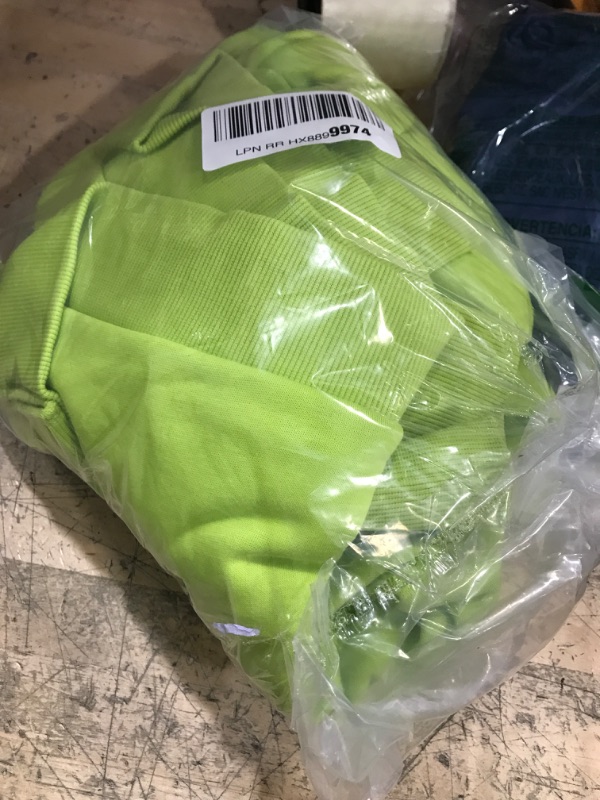 Photo 1 of Amazon Essentials Womens Hoodies - Crop Pullover Sweatshirt (Available in Plus Size), Lime Green, 4X