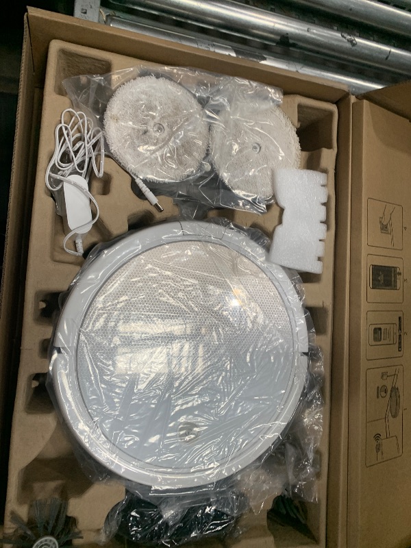 Photo 1 of *** PARTS ONLY **** Bissell SpinWave Pet Robot, 2-in-1 Wet Mop and Dry Robot Vacuum, WiFi Connected with Structured Navigation, 3347