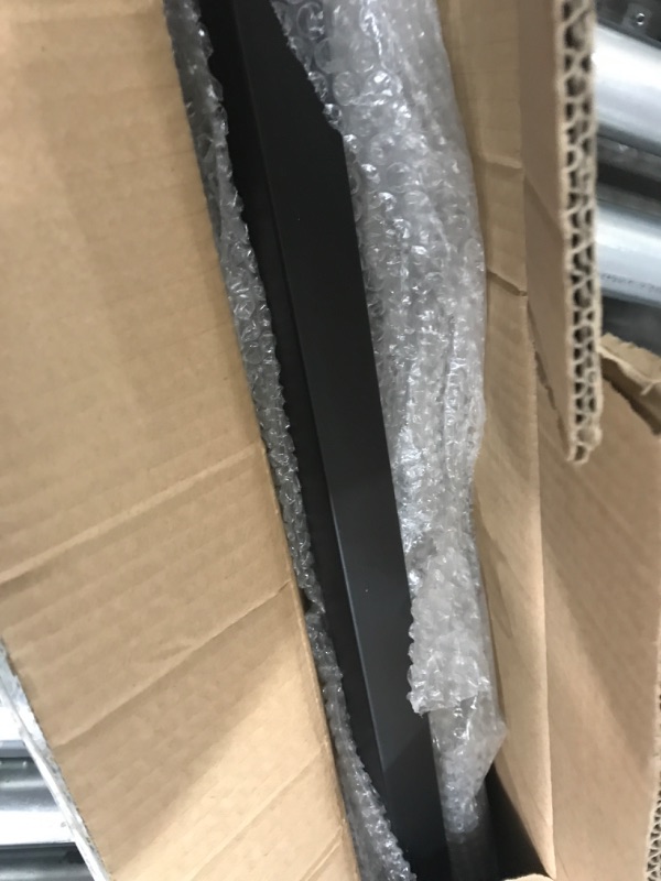 Photo 1 of 11FT Black Industrial Iron Hand Railing, Wall Support Handle for Indoor Stairs & Outdoor Decks, Non-Slip & Rust-Resistant