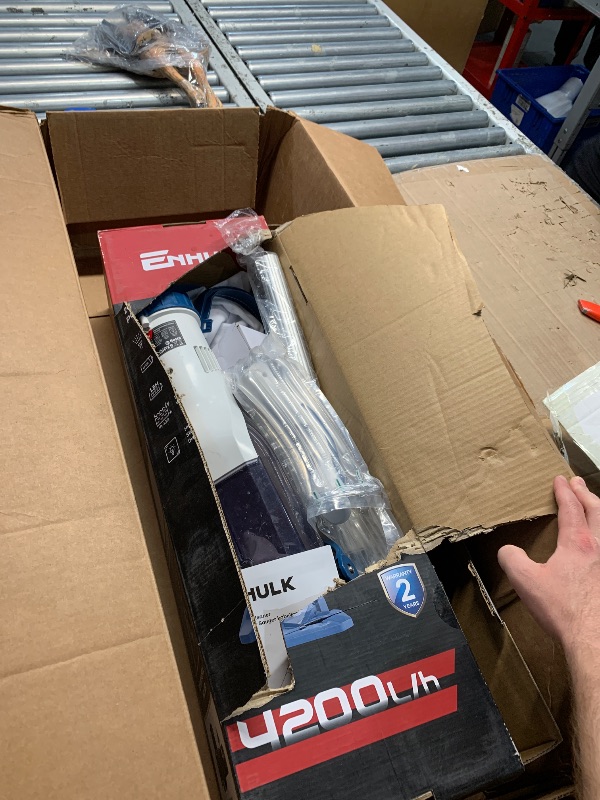 Photo 1 of (PARTS) (NOT A COMPLETE SET) Enhulk Rechargeable Handheld Cordless Pool Vacuum for Above Ground Pool and Inground Pool(2025 Upgraded),60-Minute Runtime,Powerful Suction up to 18.5 gallons/min, Efficient Leaf and Debris Removal