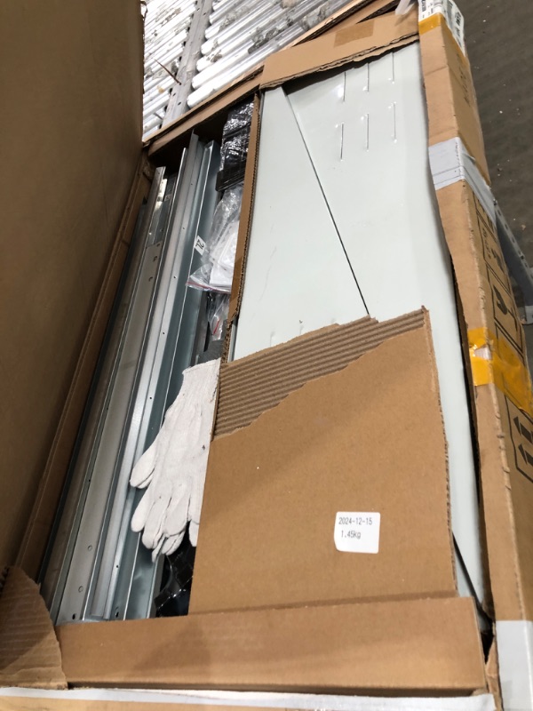 Photo 1 of ************PARTIAL ITEM, ONLY 1 BOX IN A SET OF MULTIPLE***********

8 x10 ft Large Waterproof Outdoor Storage Shed with Lockable Doors 