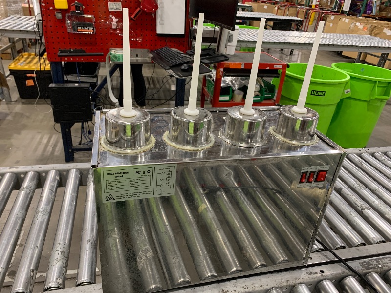 Photo 1 of Commercial juice machine 10a x 4Dispenser,
