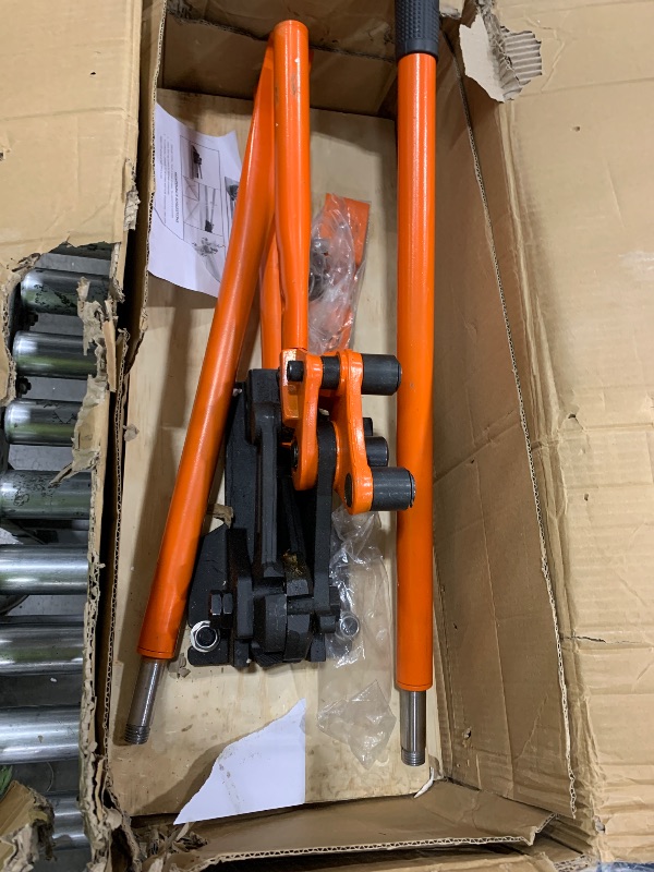 Photo 1 of Manual Rebar Bender Rebar Cutter 2 in 1 Heavy Duty Steel Rebar Cutter and Bender with Wooden Board,Cut Bend Rebar up to 5/8Inch, Manual Bending Machine for Steel Rod,Steel Bar