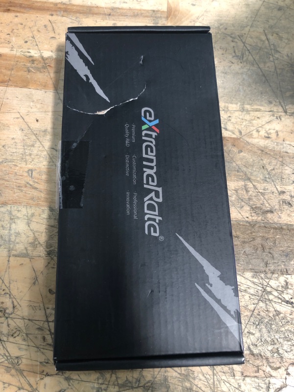 Photo 1 of eXtremeRate Transparent Clear Blue DIY Replacement Shell for Nintendo Switch Lite, NSL Handheld Controller Housing with Screen Protector, Custom Case Cover for Nintendo Switch Lite