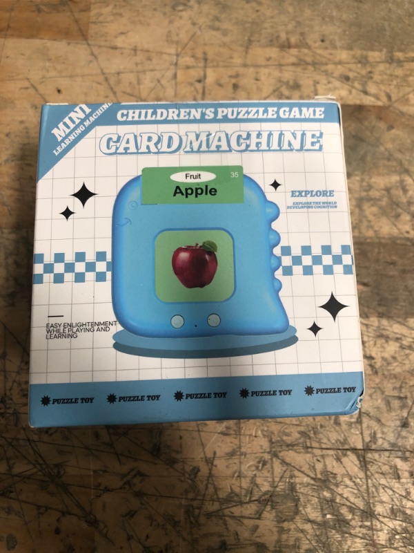 Photo 1 of Talking Flash Cards,Kids Toddler Flash Cards with 240 Sight Words,Montessori Toys,Autism Sensory Toys,Speech Therapy Toys,Learning Educational Gifts for Age 1 2 3 4 5 Years Old Boys and Girls