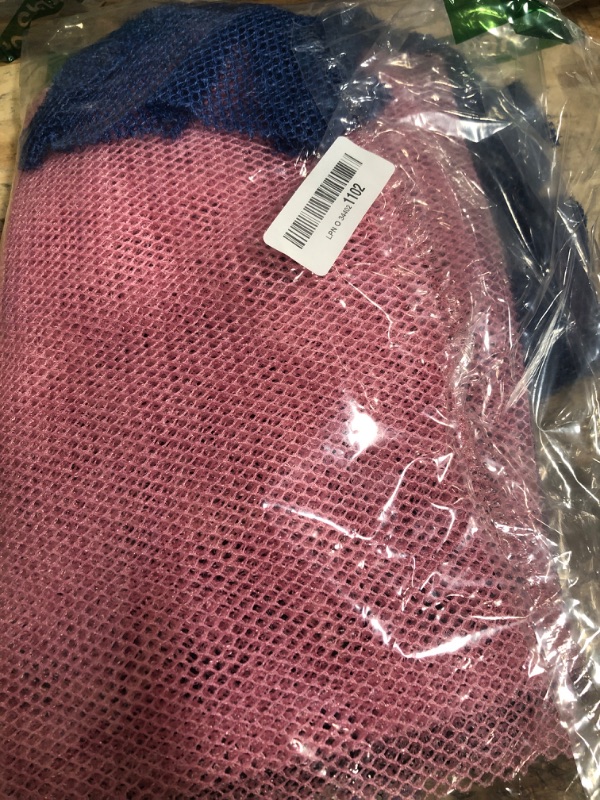 Photo 1 of African Exfoliating Net, 4 Pieces African Net Sponge, Nylon African Bath Sponge Net, African Net Long Net Bath Sponge Shower Body Scrubber