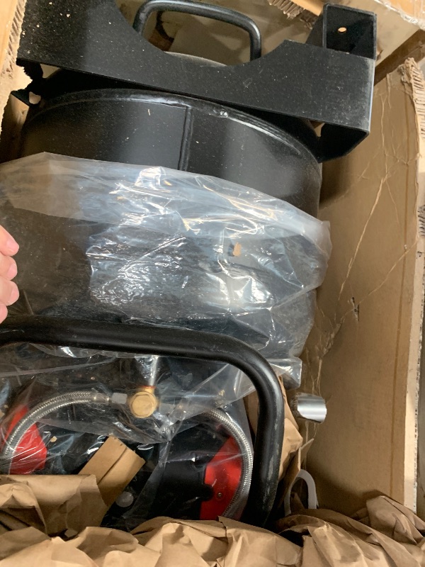 Photo 1 of 14 Gallon Ultra Quiet Air Compressor with Two Quick Couplers, 2HP 8.75 CFM, Max 115 PSI Pressure Oil-Free Air Compressor Tank, 70dB Quiet Compressor for Auto Repair, Tire Inflation