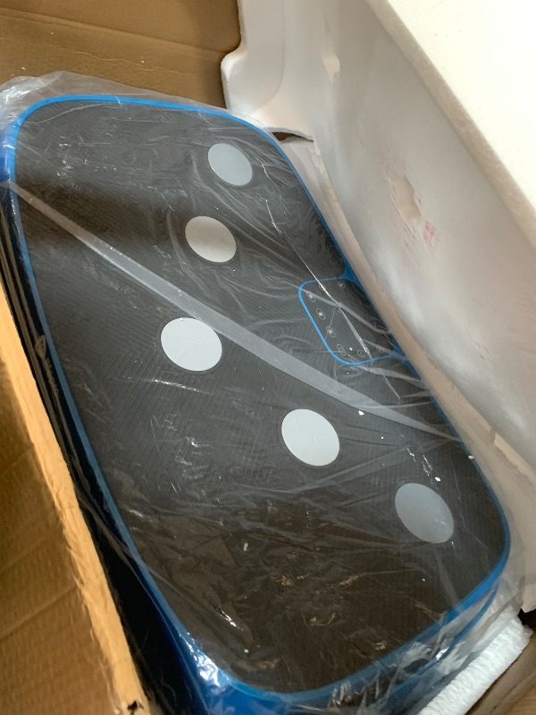 Photo 1 of LifePro Rumblex 4D Pro Vibration Plate - Whole Body Vibration Platform Exercise Machine - Home Workout Equipment for Weight Loss, Toning & Wellness - Full Bundle of Bands, Straps & Accessories (Blue)