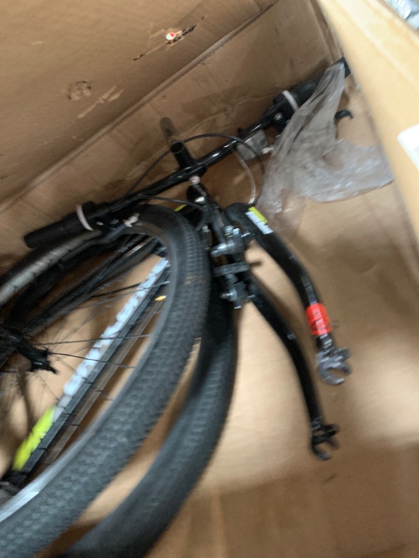 Photo 1 of (damaged) (sold for parts) (repair) HH HILAND 24 26 inch Mountain Bike for Men Women, 21 Speeds High-Carbon Steel Frame