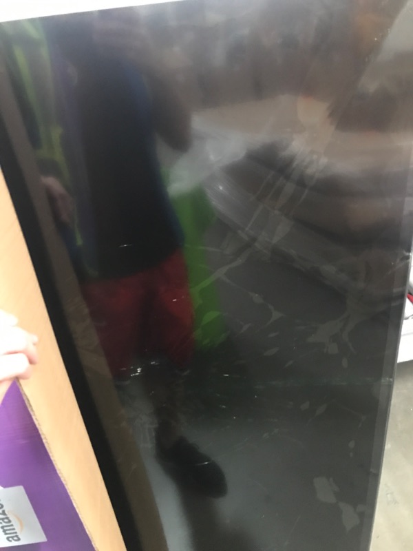 Photo 1 of *********SCREEN IS SHATTERED, NON-FUNCTIONAL************

Roku Smart TV – 65-Inch Plus Series 4K QLED RokuTV with Roku Voice Remote Pro, Dolby Vision, Striking 4K Resolution, Automatic Brightness, & Seamless Streaming – Live Local News & Sports