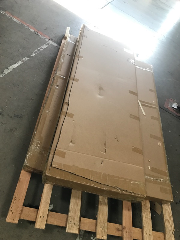 Photo 1 of **PRE OPENED, APPEARS UNUSED, UNKNOWN IF MISSING PARTS**
Modern Reception Desk,L-Shaped Large Wooden Commercial Receptionists Desk,Reception Desk with Counter,Lockable Drawers,Door Cabinet and Front Desk Reception Counter (C, Right_110*24 * 41IN)