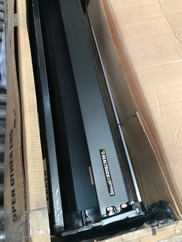 Photo 1 of **BOX 1 of 2** RealTruck Retrax RetraxPRO XR Retractable Truck Bed Tonneau Cover | T-80233 | Fits 2009 - 2018 Dodge Ram 1500, 2010-21 2500/3500 8' Bed (96.3")