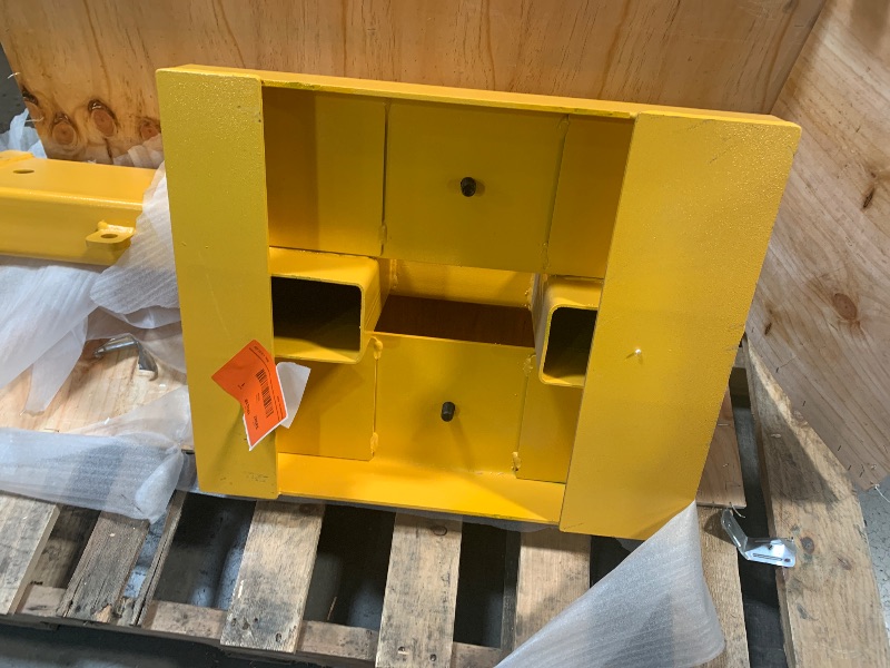 Photo 1 of ***FINAL SALE BASE ONLY AS SHOWN IN PHOTOS*** YITAMOTOR Fork Mounted Telescoping Crane Jib Boom 5500lb Lift Capacity, Manual Telescopes 31in-79in for Warehouse or Factories