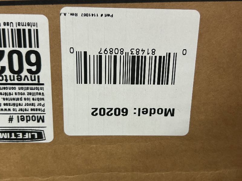 Photo 1 of *** BOXES 2 OF 2 both INCLUDED ***Lifetime 60202 8 x 10 Ft. Outdoor Storage Shed, Gray