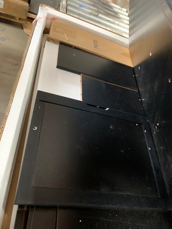 Photo 1 of **********************THIS IS ONLY CARTON 1 OUT OF 2*****************

Merax 70.9'' Modern TV Stand for TVs Up to 75'', Entertainment Center Media Console Cabinet with 2 Cabinets, 2 Drawers and Symmetrical Arched Doors for Living Room, Black