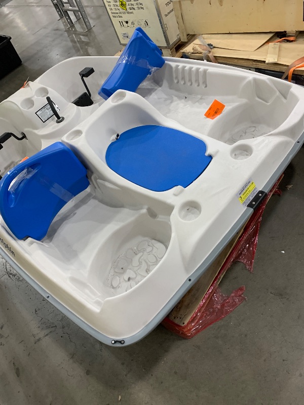 Photo 1 of ***************MISSING THE CANOPY*******************

Sun Dolphin Sun Slider 5 Seat Pedal Boat with Canopy (Blue)