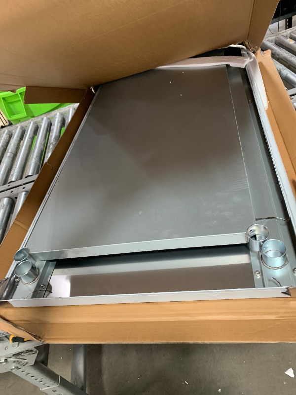 Photo 1 of Atronor Stainless Steel Table for Prep & Work, NSF Metal Commercial Heavy Duty Table with Adjustable Under Shelf and Foot for Restaurant, Home and Hotel (30x60in)