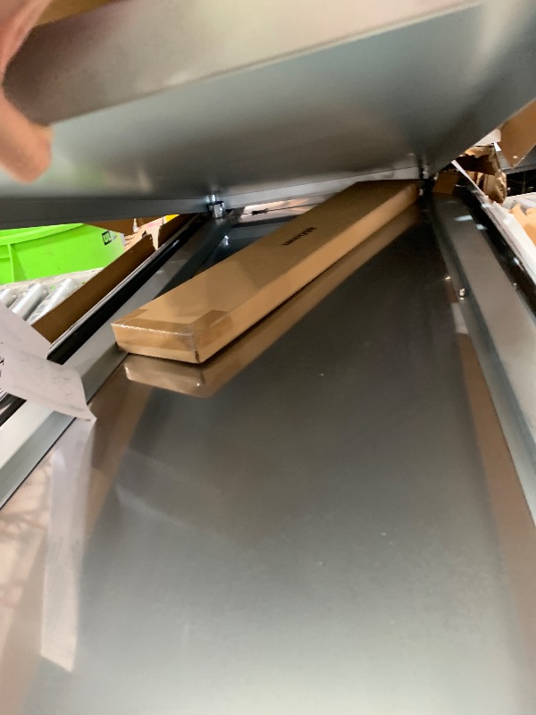 Photo 1 of Atronor Stainless Steel Table for Prep & Work, NSF Metal Commercial Heavy Duty Table with Adjustable Under Shelf and Foot for Restaurant, Home and Hotel (30x60in)