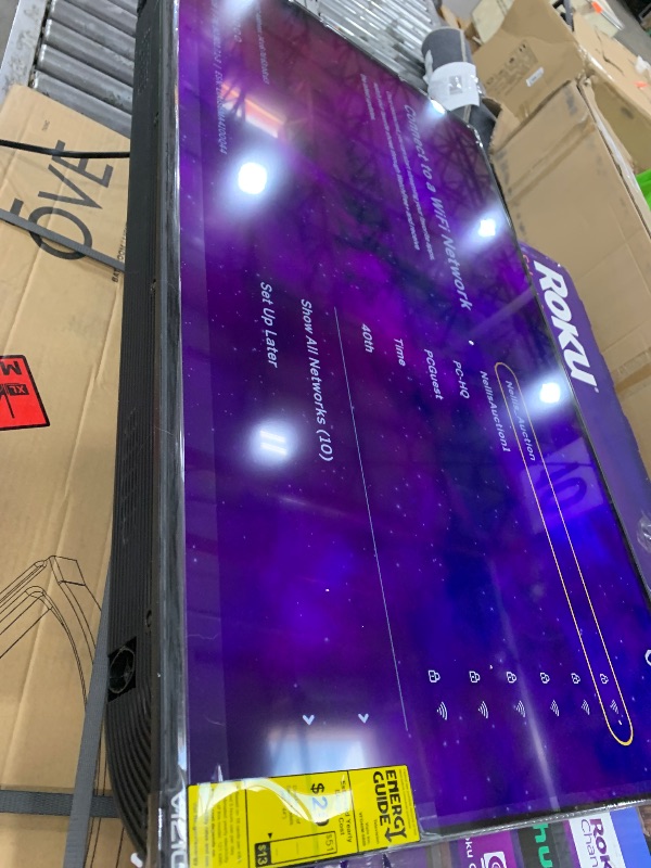 Photo 1 of ************MISSING REMOTE AND STANDS**************

VIZIO 40-inch Full HD 1080p Smart TV with DTS Virtual: X, Alexa Compatibility, Google Cast Built-in, Bluetooth Headphone Capable, (VFD40M-08 New)