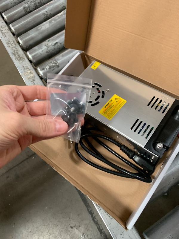 Photo 1 of ***************MISSING SOME OF THE ACCESSORIES************

Yaheeda New Version Converter, 110V AC to 12V DC Converter Power Supply 12V 600W 50A DC Switch Transformer for RV,Pump,LED Strip, LCD Monitor