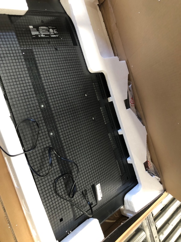 Photo 1 of **BROKEN SCREEN**TCL 43-Inch Q65 QLED 4K UHD Smart TV with Google TV (43Q651G, 2024 Model) Dolby Vision, Dolby Atmos, HDR Pro+, Game Accelerator Enhanced Gaming, Voice Remote, Works with Alexa, Streaming Television
