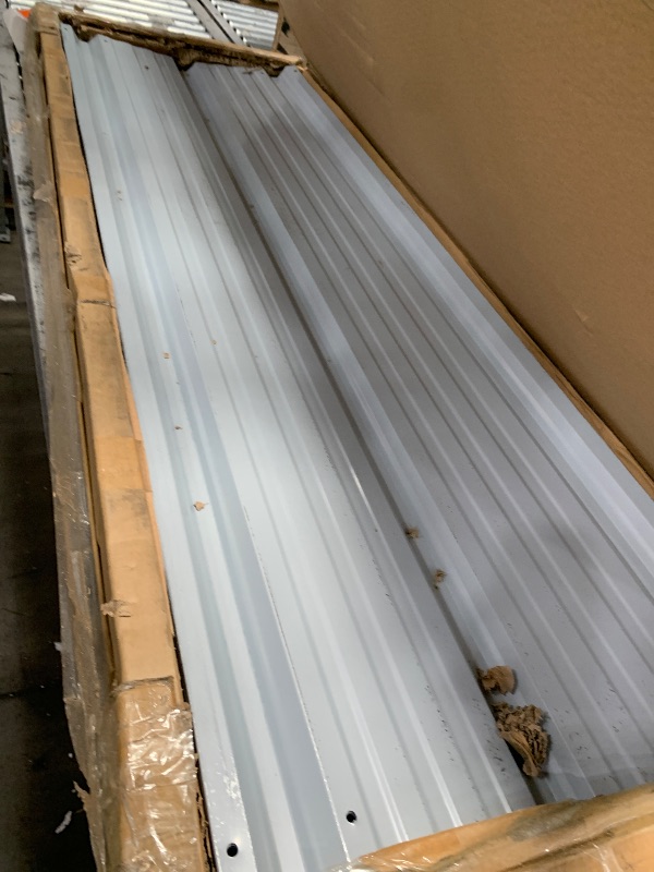 Photo 1 of **metal roof only** Garveelife 20'x20'x13' Metal Carport for 2 Cars, Heavy Duty Steel Frame for All Weather, Permanent Shelter for Boats, Full-Sized Pickup Trucks, and Tractors, N.W. 800 Lbs