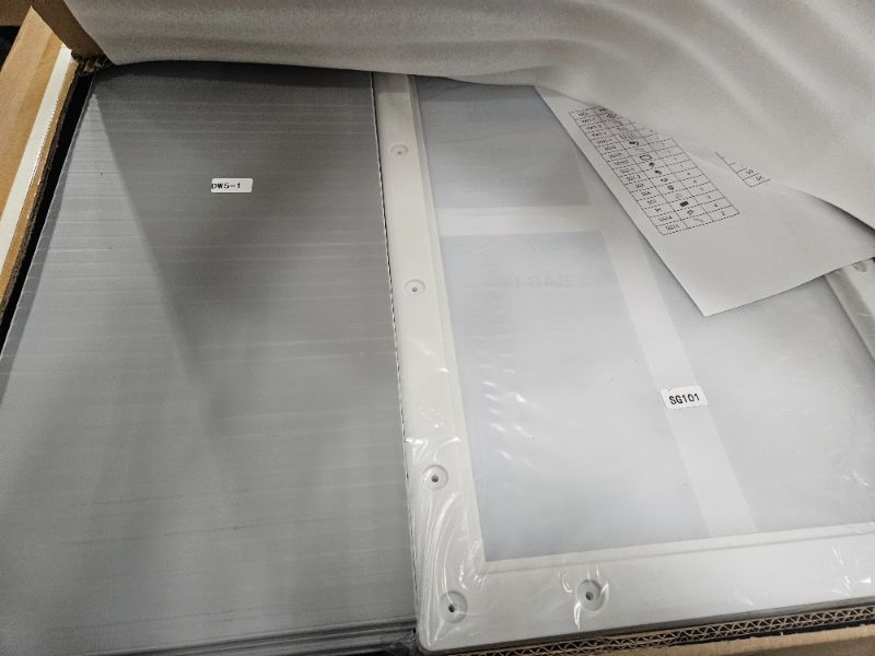 Photo 1 of ** only box 2 of 3 is included ** KEIKI 6x5 FT Outdoor Resin Storage Shed, Polypropylene Storage Shed with Sloping Roof & Lockable Door, Garden Shed Tool Shed, Waterproof, Rust, UV Proof, All Weather Use, Grey