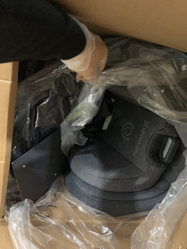 Photo 1 of UPPAbaby Knox Convertible Car Seat/Rear Facing and Forward Facing/Intuitive Safety Features/Koroyd + CleanTech Technology/Removable Cup Holder Included/Jake (Charcoal)