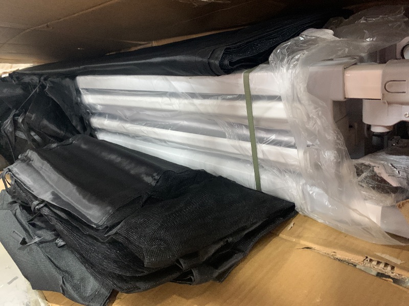 Photo 1 of COBIZI 10x20 Pop Up Canopy Tent, Outdoor Party Tent Without Sidewall One Push Setup Glow, 3 Adjustable Height Air Vent Waterproof UPF50+, Bag, 4 Sandbag, 6 Stake, 12 Rope for Beach, Commercial
