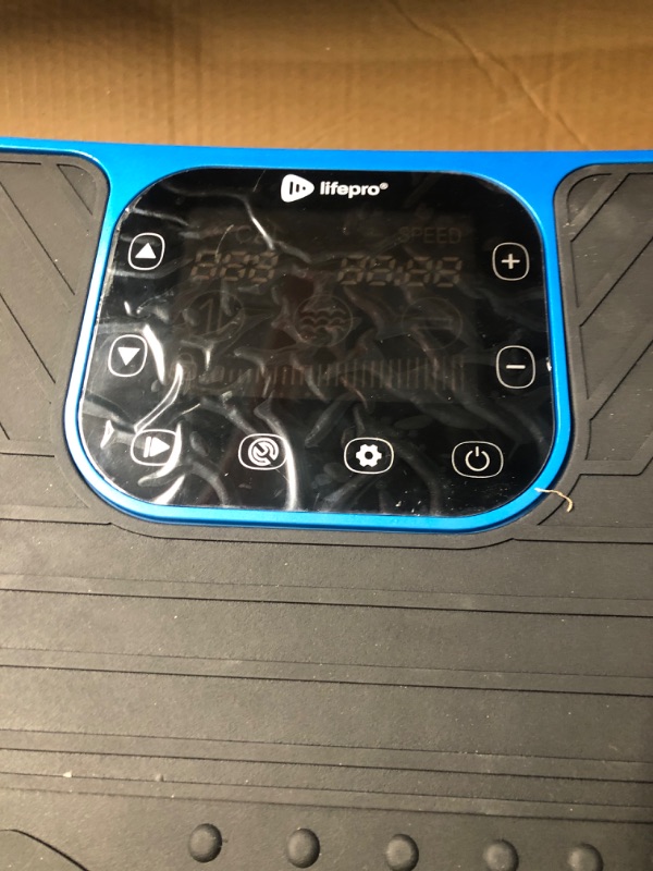 Photo 1 of (used)(not functional)(sold for parts)(repair) LifePro Rumblex 4D Pro Vibration Plate - Whole Body Vibration Platform Exercise Machine - Home Workout Equipment for Weight Loss