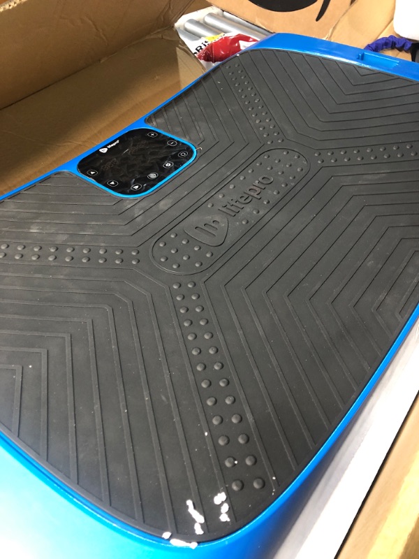 Photo 1 of (used)(not functional)(sold for parts)(repair) LifePro Rumblex 4D Pro Vibration Plate - Whole Body Vibration Platform Exercise Machine - Home Workout Equipment for Weight Loss