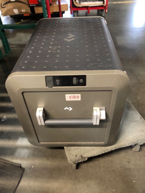 Photo 1 of ***USED - DAMAGED - NO PACKAGING - DOESN'T POWER ON - UNABLE TO TROUBLESHOOT***
Dometic CFX5 55 Liter IM Portable Refrigerator and Freezer, Powered by AC/DC