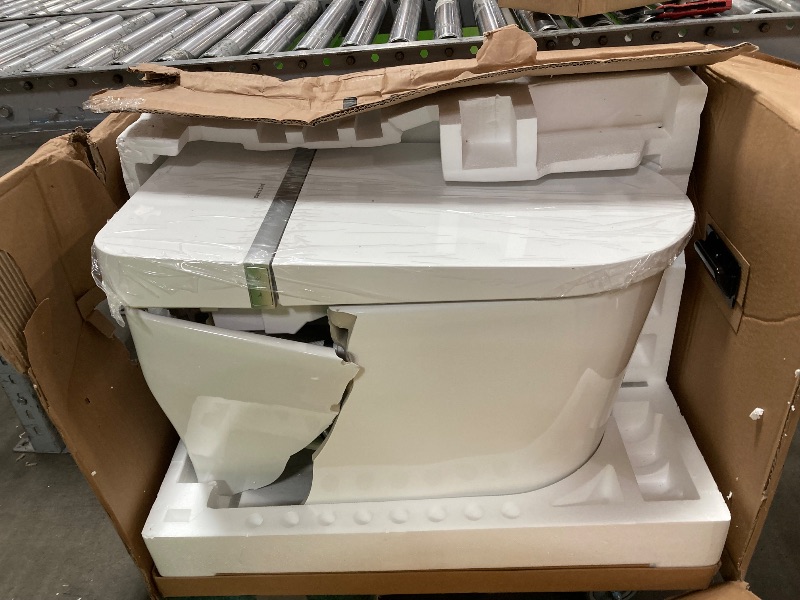 Photo 1 of **PARTS ONLY**Casta Diva Smart Toilet, Wider Bidet with Heated Seat, Auto Open/Close, Warm Water, Foot Sensor Auto Flushing, Modern Japanese Toilet for Bathroom with Remote Control 1.28GPF(CD-K010)