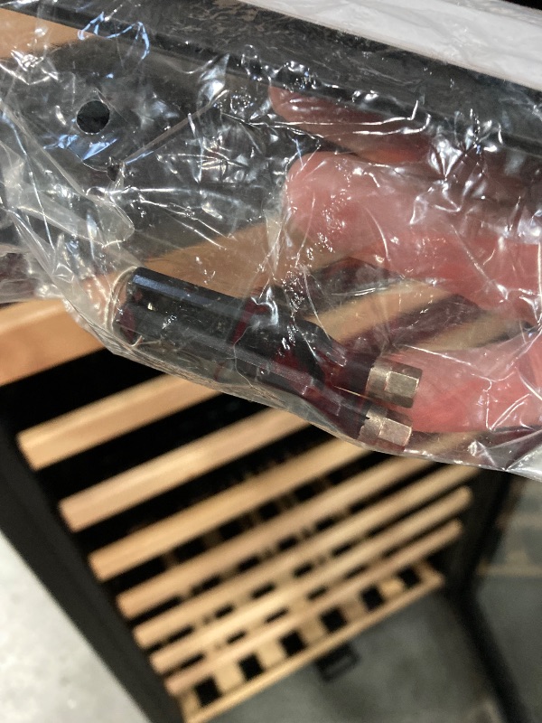 Photo 1 of Velivi Wine Fridge Freestanding Dual Temperature Zone, Wine Cooler Refrigerator for 154 Bottles, 24 Inch Wide Large Wine Cooler with Professional Temperature Control System, Quiet Operation