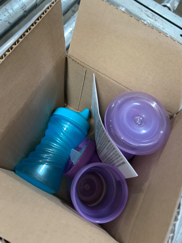 Photo 1 of *************MISSING 1*********************************

NUK Fun Grips Hard Spout Sippy Cup 10 oz. | Easy to Hold BPA Free Spill Proof Toddler Cup 4pk