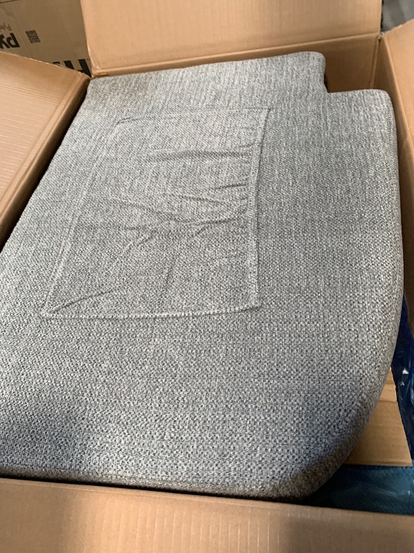 Photo 1 of *************PARTIAL ITEM, THIS IS ONLY BOX 2 OUT OF A SETR*****************

Phoenix Home Manual Recliner Chair with Massage and Heat Ergonomic Overstuffed Breathable Fabric Reclining Chair with 2 Side Pockets, 2 Cup Holders, Remote Control, Living Room,