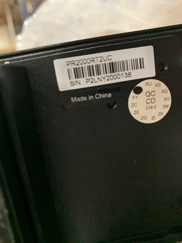 Photo 1 of CyberPower PR2000RT2UC Smart App Sinewave UPS System, 2000VA/2000W, 8 Outlets, 2U Rack/Tower, AVR, Built-in Cloud Monitoring